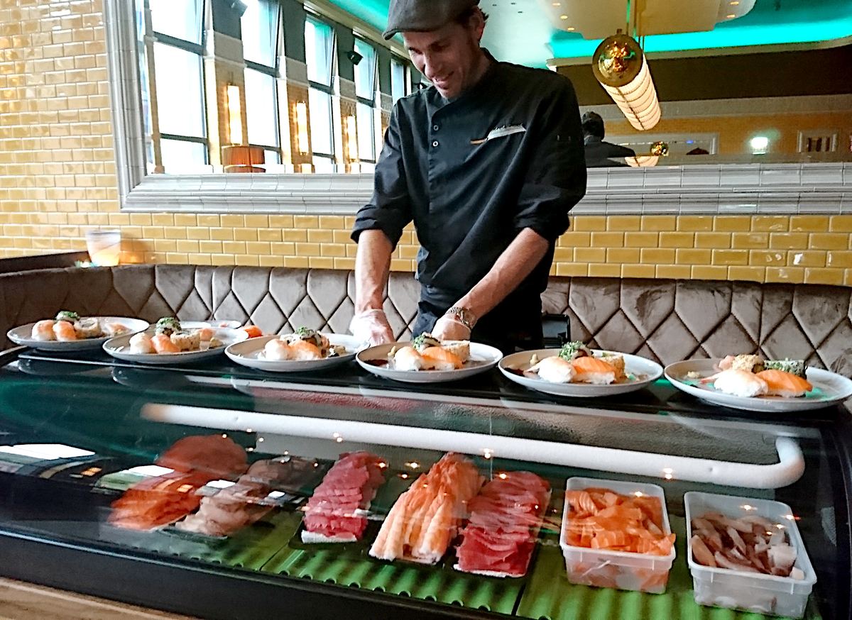 Corporate event, a hotel opening
