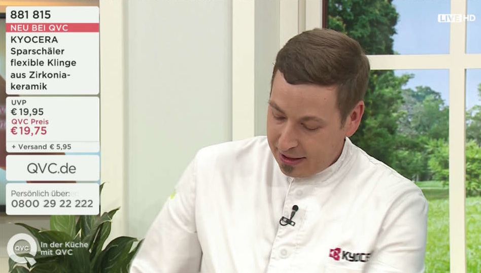 QVC, live für Kyocera