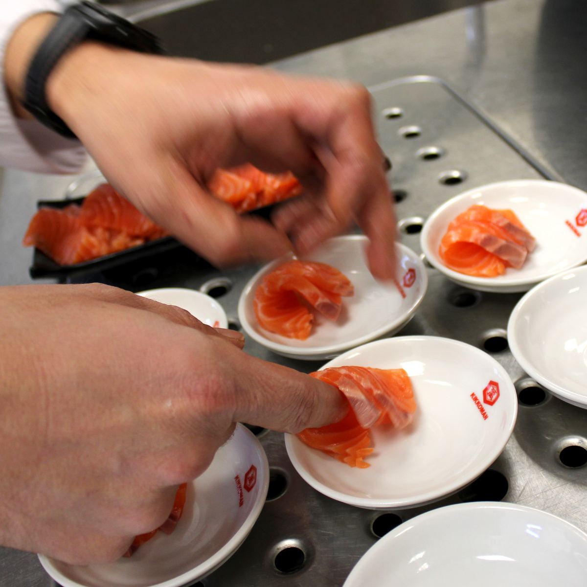 Sashimi, piece by piece
